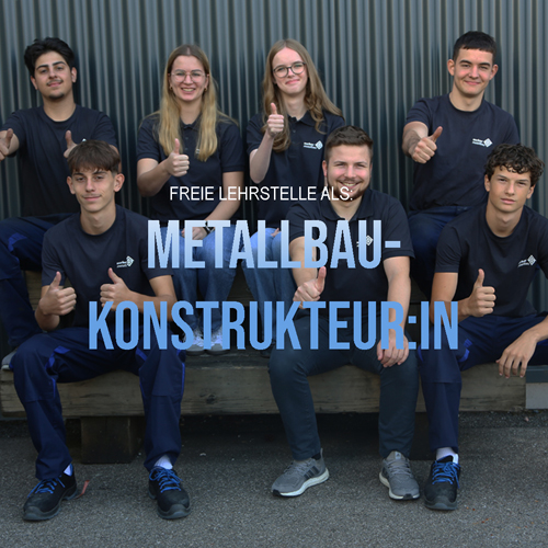 Lehrstelle Metallbaukonstrukteur/in